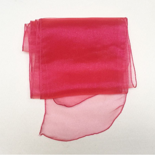 Hot Pink Organza Chair Bows - PACK of 10