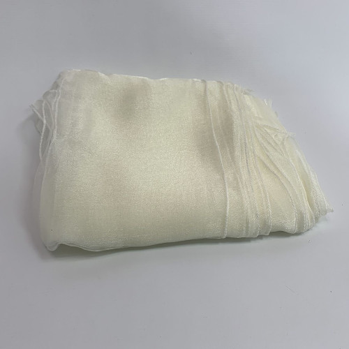 Ivory Organza Chair Bows - PACK of 10