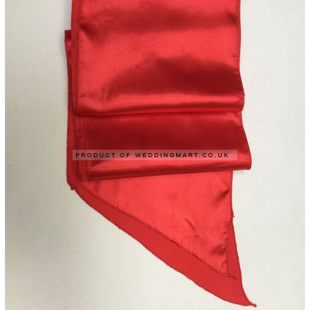 Red Satin Sash - PACK OF 10