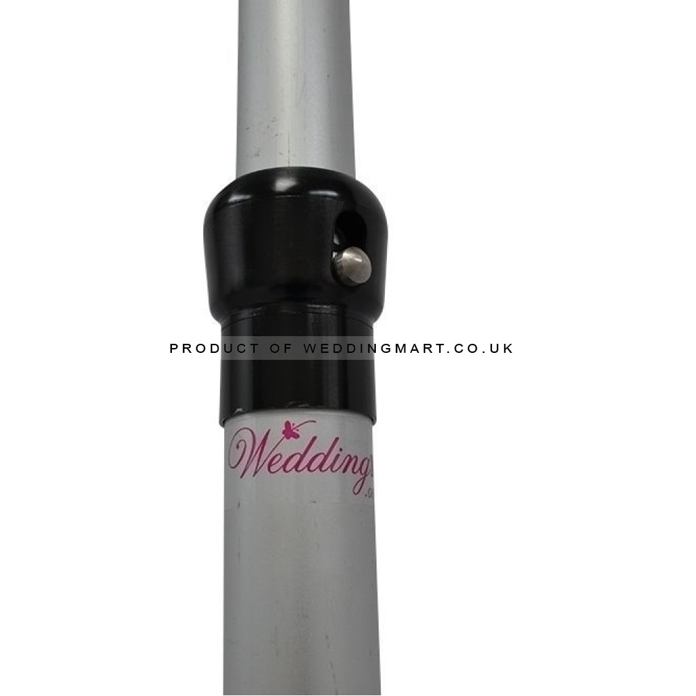 6Mx3M Heavy Duty Pipe and Drape | Telescopic Wedding Backdrop Stand KIT – Wholesale Backdrop Stands for Wedding Decorators | WeddingMart