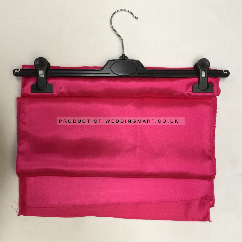 Hot Pink Fuchsia Satin Table Runners (14x108) – Wholesale Satin Table Runners for Wedding Decorators | WeddingMart