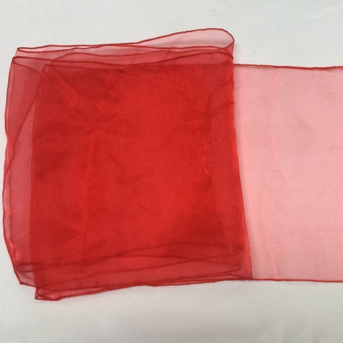 Red Organza Table Runners (14"x108")
