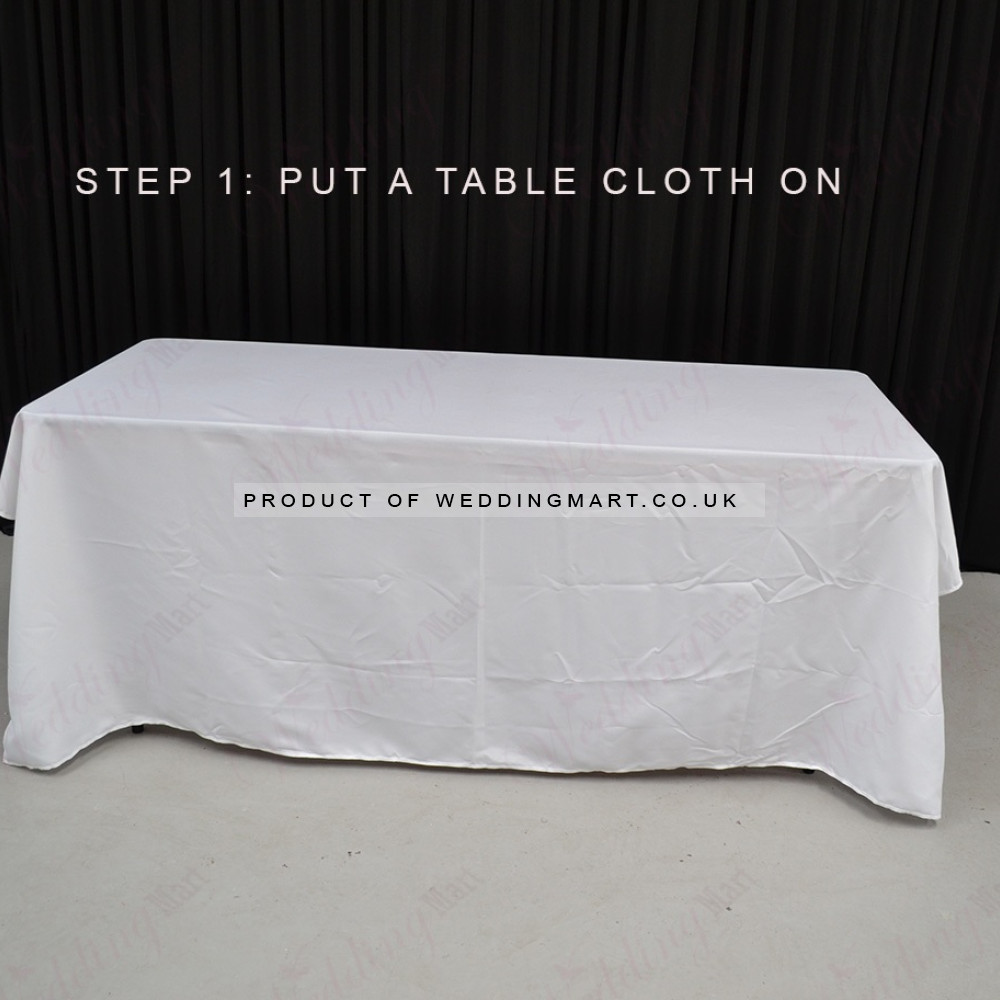 Table Skirting Clips - PACK of 10 – Wholesale Top Table Skirtings for Wedding Decorators | WeddingMart