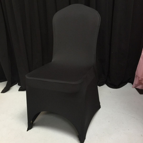 Premium Quality Black Spandex Chair Cover Sample Premium Quality Black Spandex Chair Cover Sample