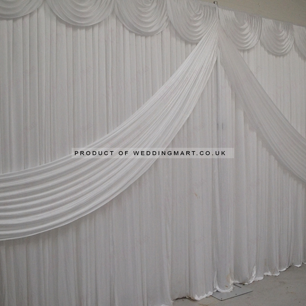 White Butterfly Backdrop Curtain – Wholesale Butterfly Backdrops for Wedding Decorators | WeddingMart