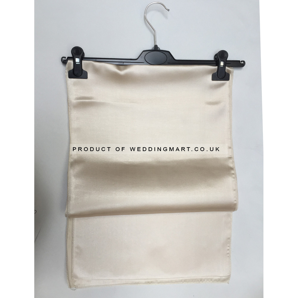 Ivory Satin Table Runners (14"x108")