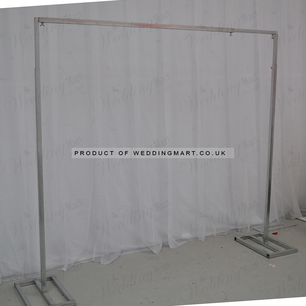 6Mx3M Economy Telescopic Wedding Backdrop Stand – Wholesale Backdrop Stands for Wedding Decorators | WeddingMart
