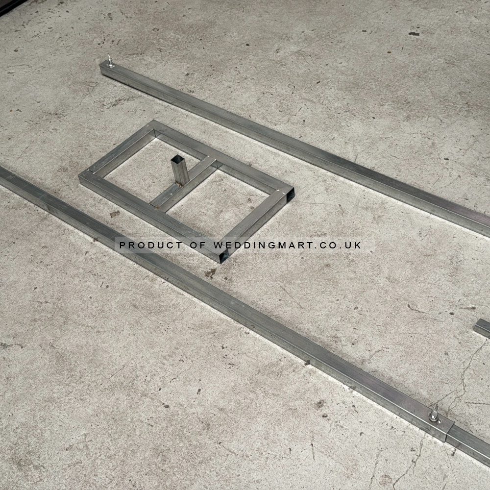 6Mx3M Economy Telescopic Wedding Backdrop Stand