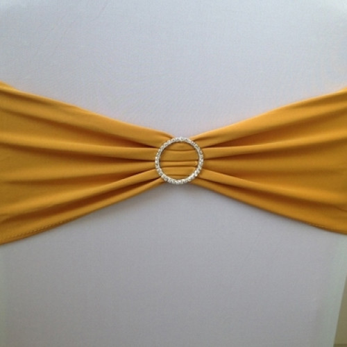 Lycra Chair Bands with Buckle Sample Lycra Chair Bands with Buckle Sample