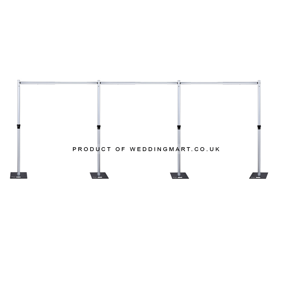 9Mx3M Heavy Duty Telescopic Backdrop Stands