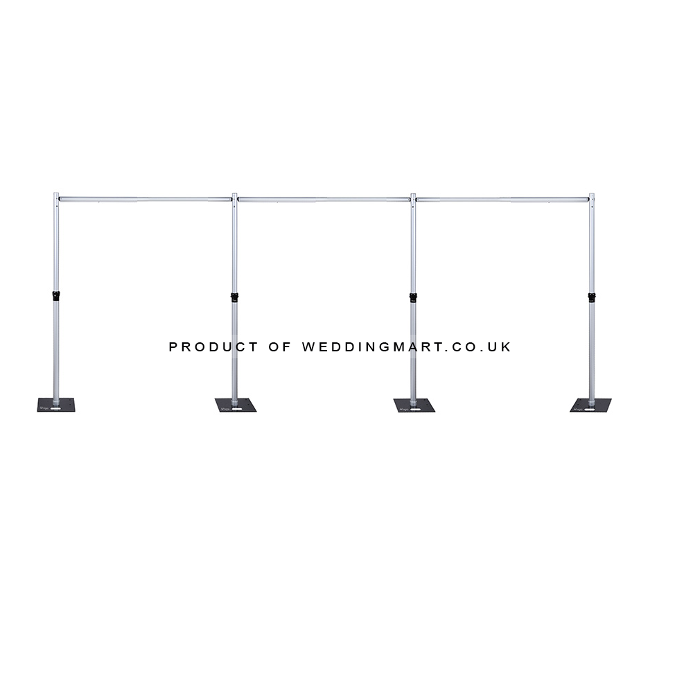 9Mx3M Heavy Duty Telescopic Backdrop Stands