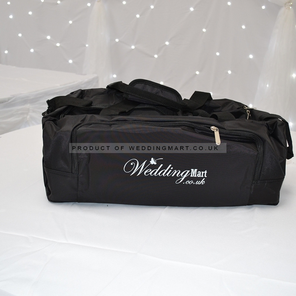 6M LED Star light Wedding Top Table Skirt - Ice White – Wholesale LED Table Skirts for Wedding Decorators | WeddingMart