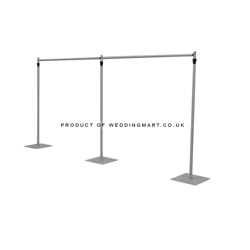 6Mx4M Heavy Duty Telescopic Backdrop Stands