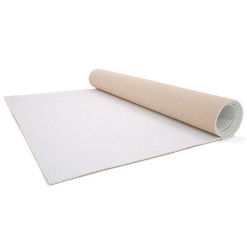 Heavy Duty Re-Usable Walkway Carpet Aisle Runner - WHITE
