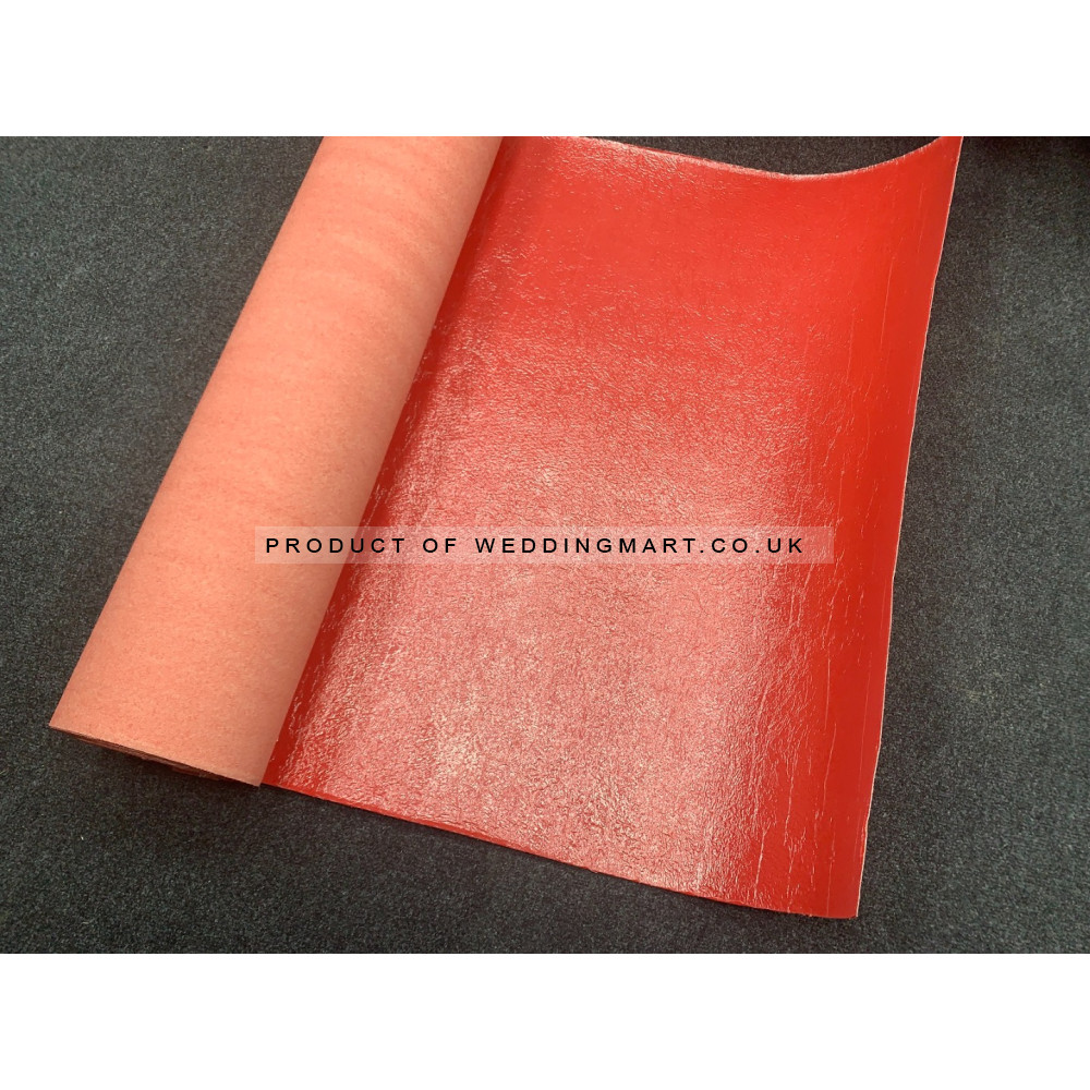 Heavy Duty Re-Usable Walkway Carpet Aisle Runner - RED