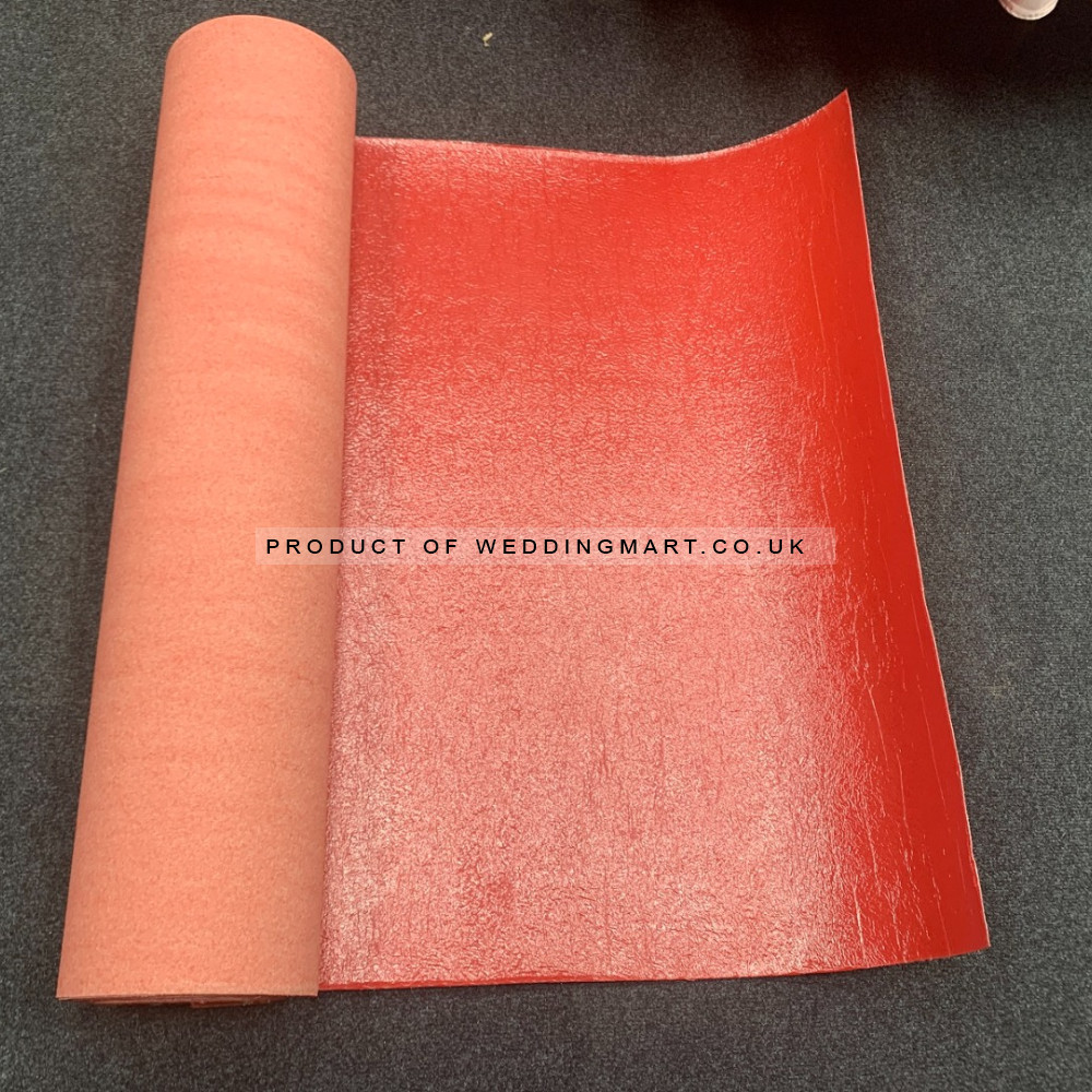 Heavy Duty Re-Usable Walkway Carpet Aisle Runner - RED – Wholesale Walkway Carpets for Wedding Decorators | WeddingMart