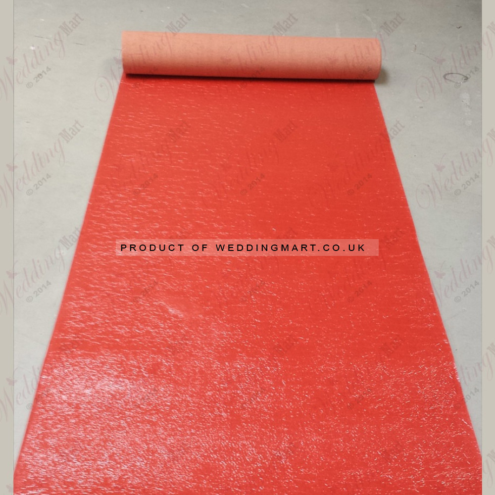 Heavy Duty Re-Usable Walkway Carpet Aisle Runner - RED – Wholesale Walkway Carpets for Wedding Decorators | WeddingMart