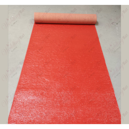 Heavy Duty Re-Usable Walkway Carpet Aisle Runner - RED