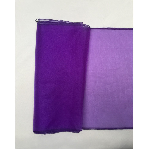 Purple Organza Table Runners (14"x108")