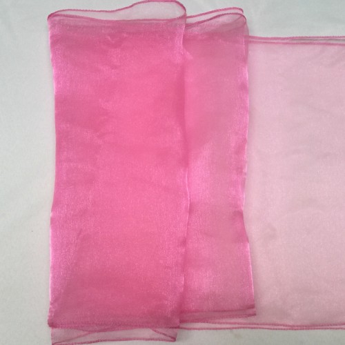Baby Pink Organza Table Runners (14"x108")