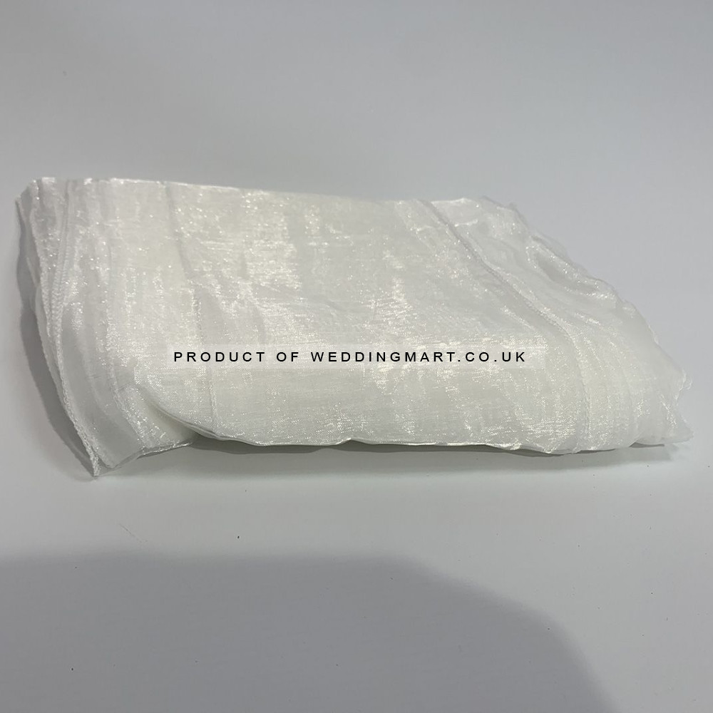 White Organza Table Runners (14"x108")
