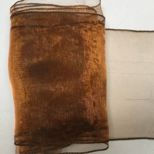 Brown Organza Table Runners (14"x108")