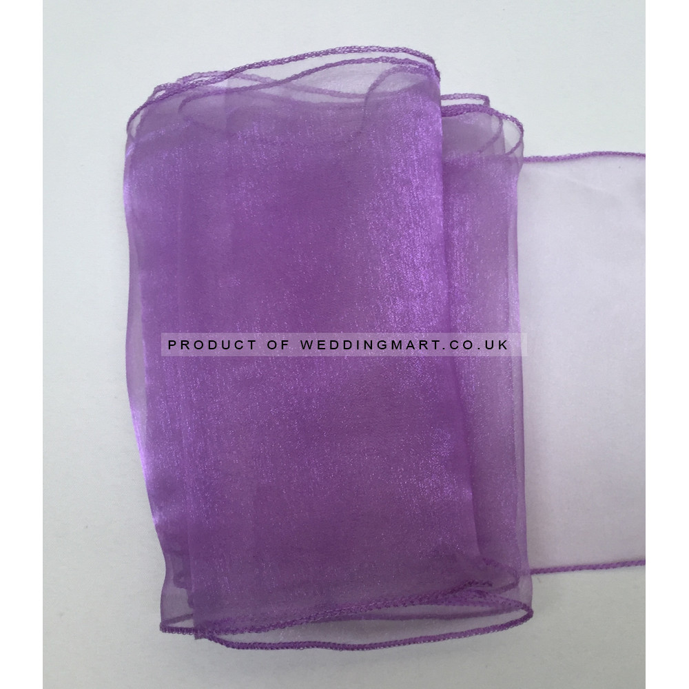 Lilac Organza Table Runners (14"x108")