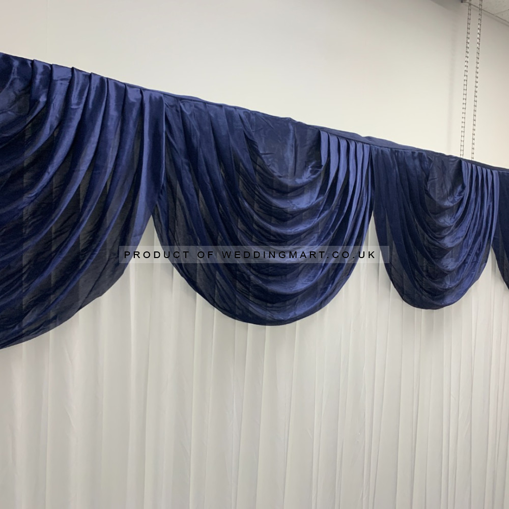 3M Detachable Swag - Navy – Wholesale Standard Swags for Wedding Decorators | WeddingMart