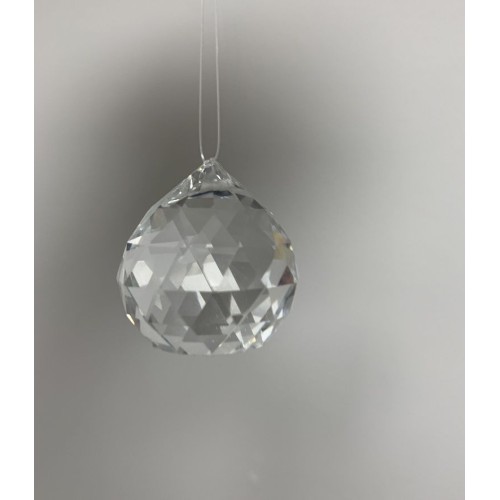  30MM Rain Drop K9 Clear Crystal Balls Droplets - Pack of 10