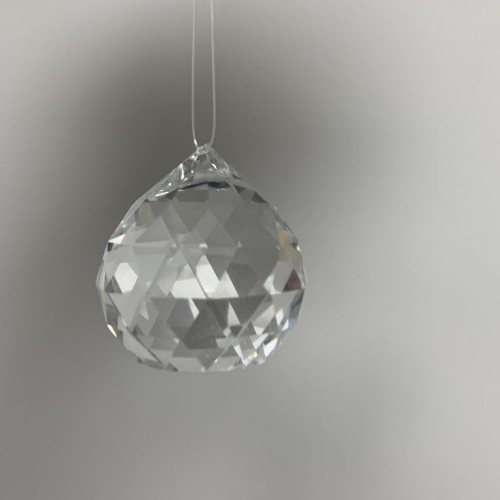  30MM Rain Drop K9 Clear Crystal Balls Droplets - Pack of 10
