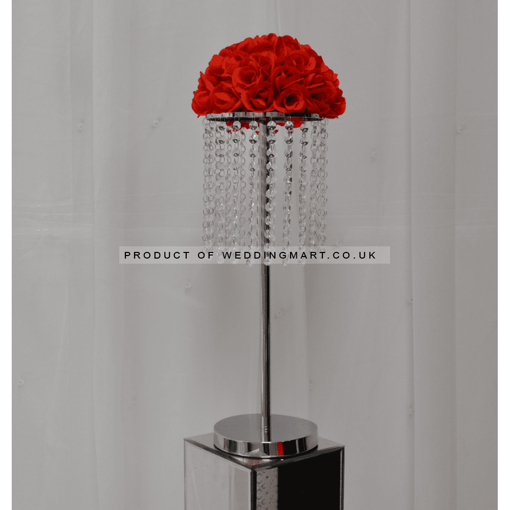 1m Acrylic Crystal Chain Beads