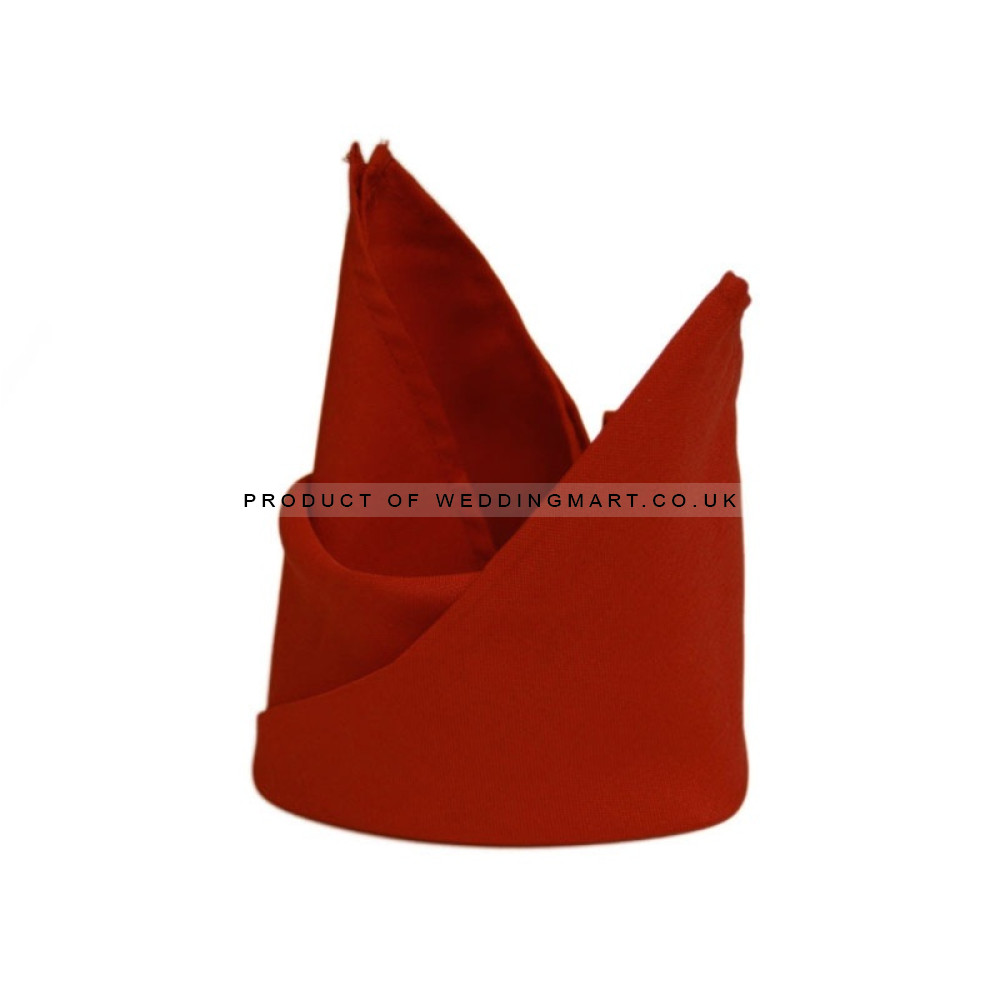 Red Polyester Napkins - Pack of 10
