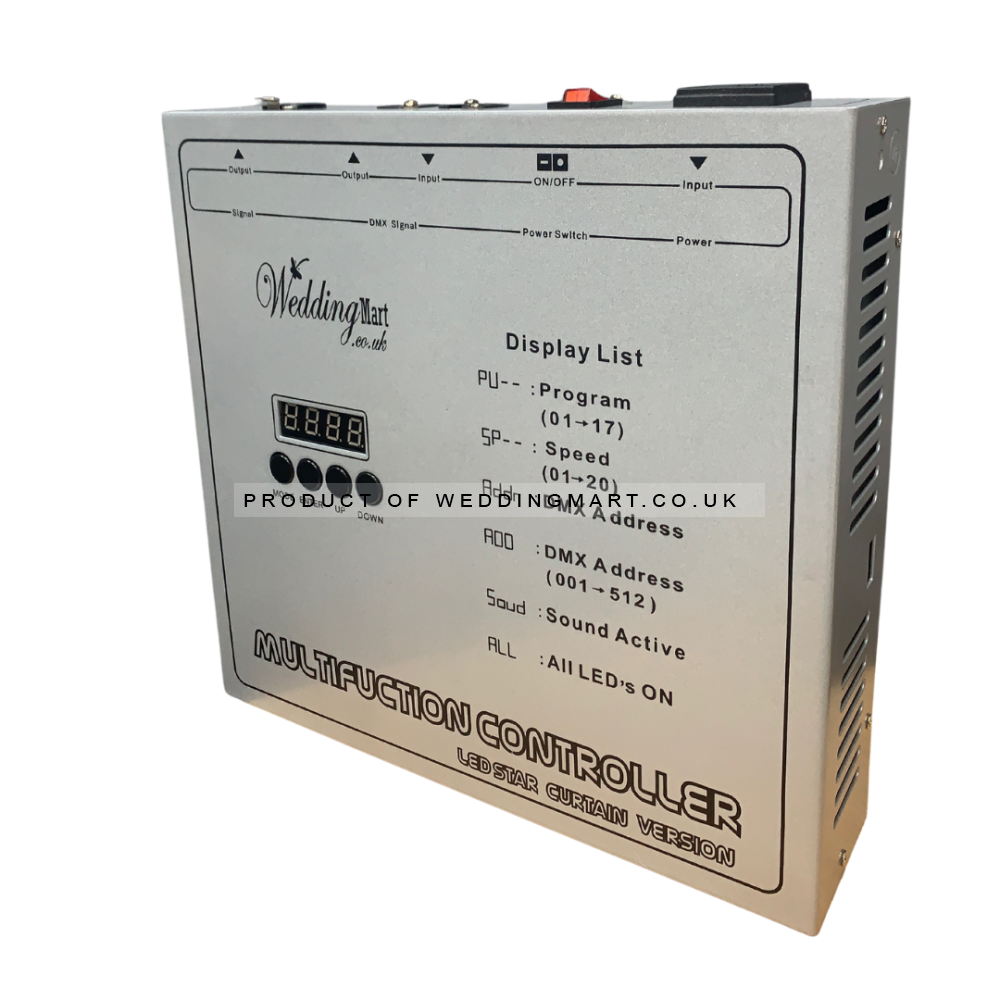 LED Starlight Backdrop Digital Controller – Wholesale Accessories for Wedding Decorators | WeddingMart