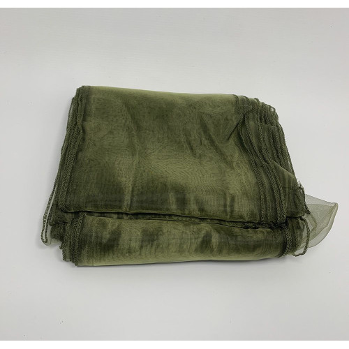 Olive Green Organza Chair Bows - PACK of 10