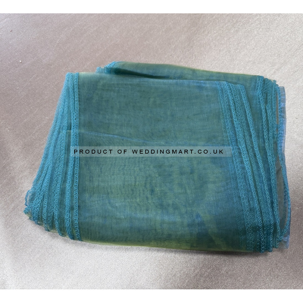 Sage Green Organza Chair Bows - PACK of 10