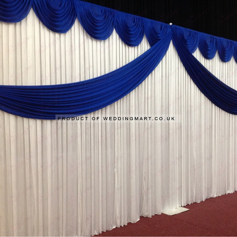 Royal Blue Butterfly Backdrop Curtain – Wholesale Butterfly Backdrops for Wedding Decorators | WeddingMart