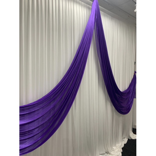 Purple Butterfly Swag