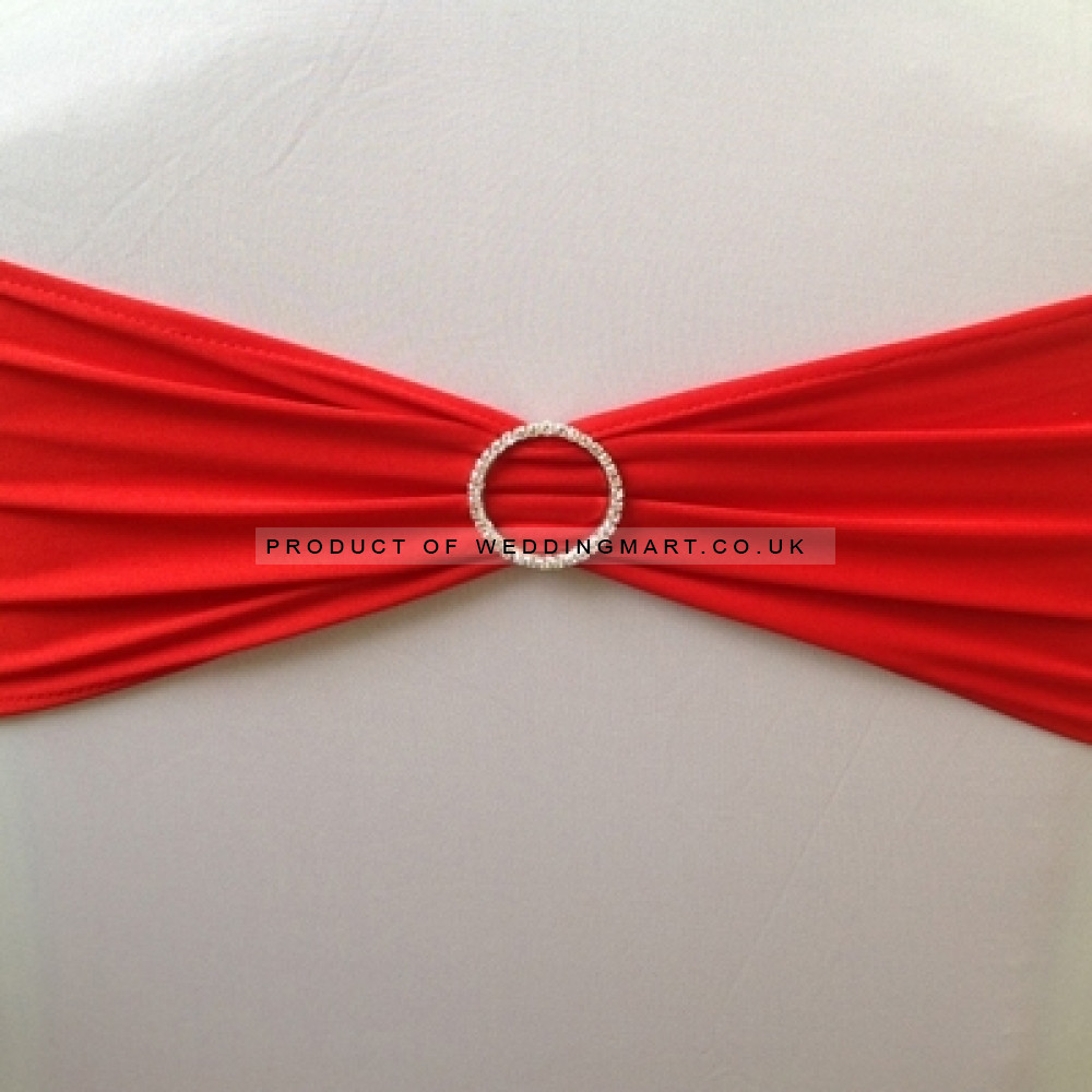 Silver Diamante Buckles for Lycra Bands – Wholesale Accessories for Wedding Decorators | WeddingMart