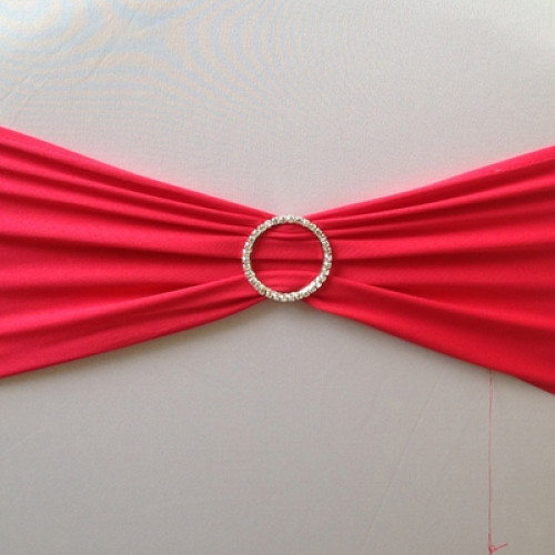 Silver Diamante Buckles for Lycra Bands – Wholesale Accessories for Wedding Decorators | WeddingMart