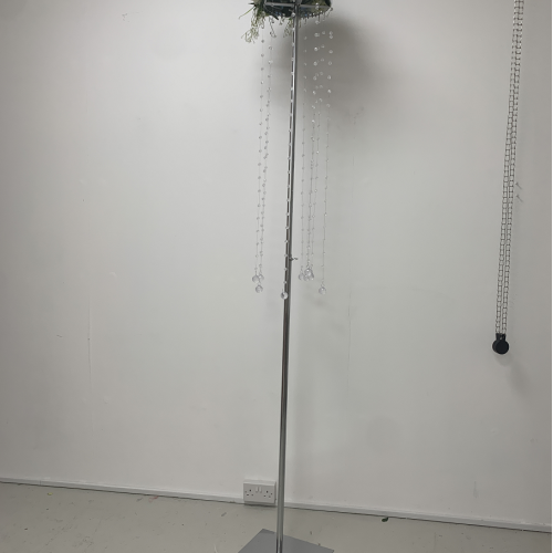 250cm Telescopic Flower Pedestal Stand (B Grade) – Wholesale Stands and Pedestals for Wedding Decorators | WeddingMart