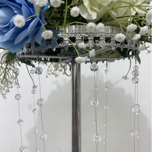 250cm Telescopic Flower Pedestal Stand (B Grade) – Wholesale Stands and Pedestals for Wedding Decorators | WeddingMart