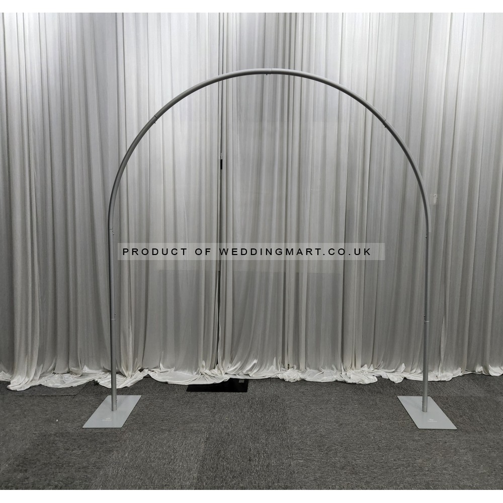 Free Standing Aluminium Round Wedding Arch Frame