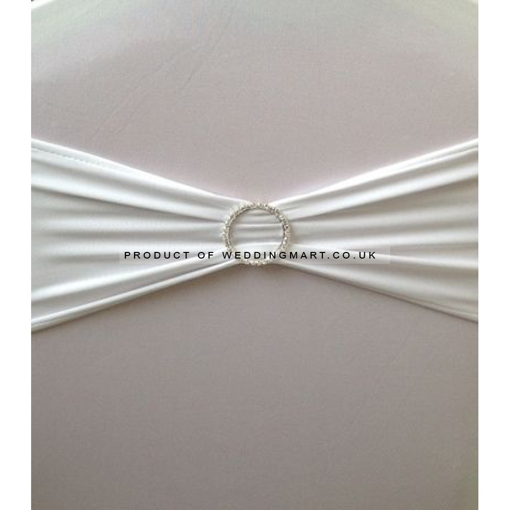 Pack of 100 Silver Diamante Buckles for Sale