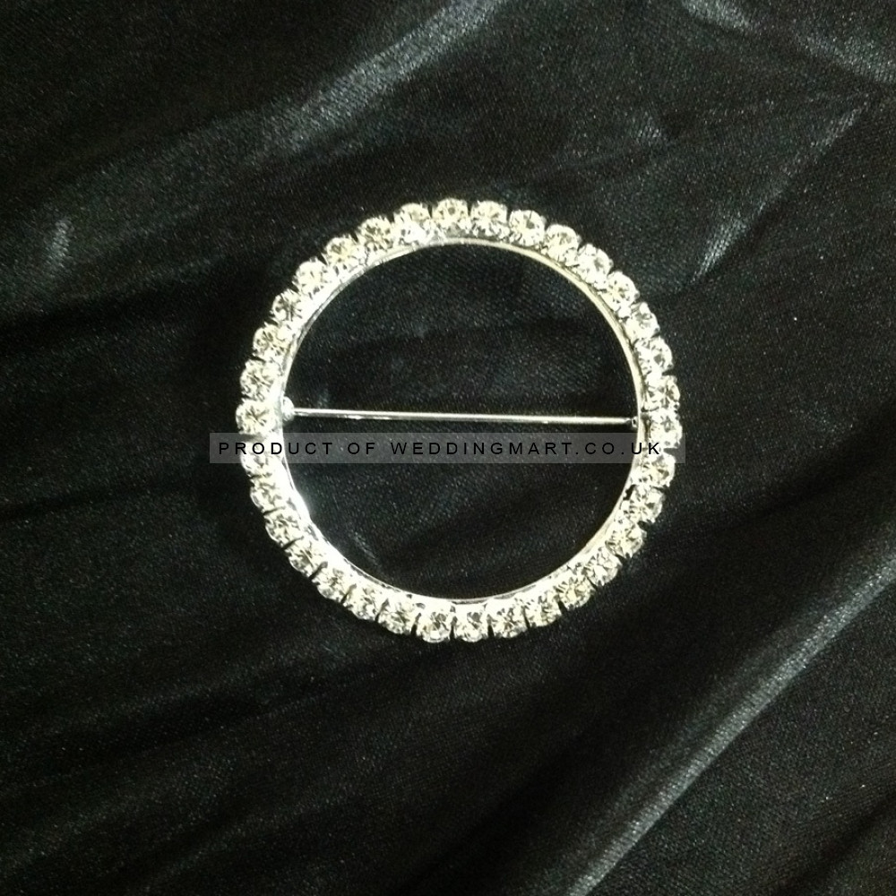 Pack of 100 Silver Diamante Buckles for Sale – Wholesale Chair Sashes Package Deals for Wedding Decorators | WeddingMart