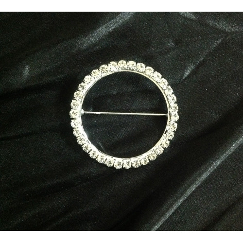 Pack of 100 Silver Diamante Buckles for Sale