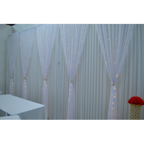 1m (w) x 3m (h) Voil Overlay Panel - White