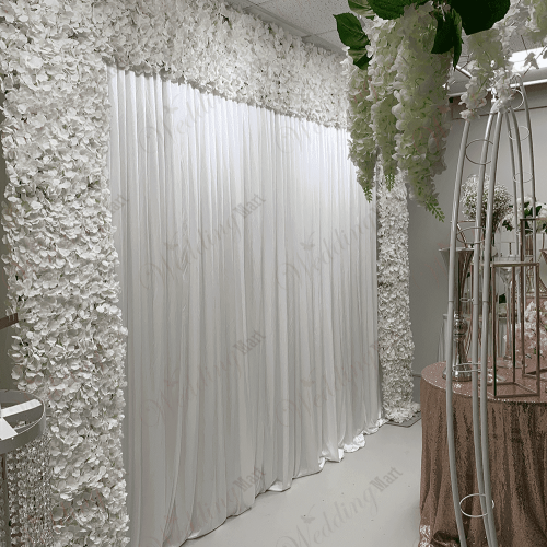 Artificial Hydrangea Flower Wall Panel 60x40cm - IVORY – Wholesale Hydrangea Flower Wall Panels for Wedding Decorators | WeddingMart