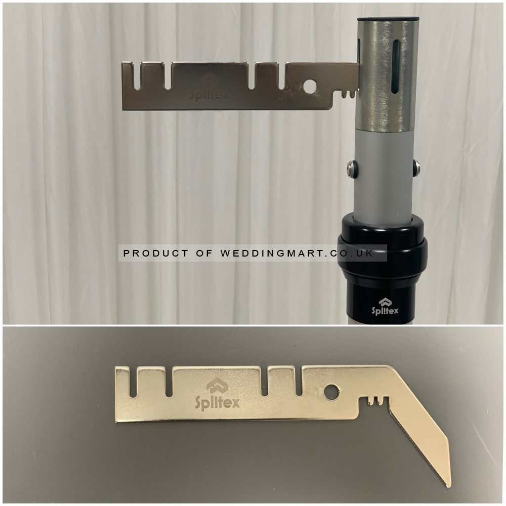 6" Double Drape Crossbars Hanger