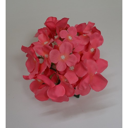 Fuchsia Pink Hydrangea Flower Heads - Pack of 10