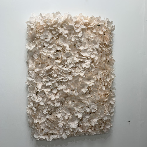 Artificial Hydrangea Flower Wall Panel 60x40cm - LIGHT PINK – Wholesale Hydrangea Flower Wall Panels for Wedding Decorators | WeddingMart